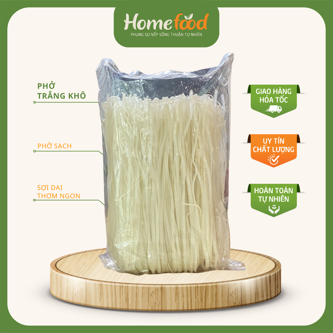 Phở khô trắng 500g/ Phở khô