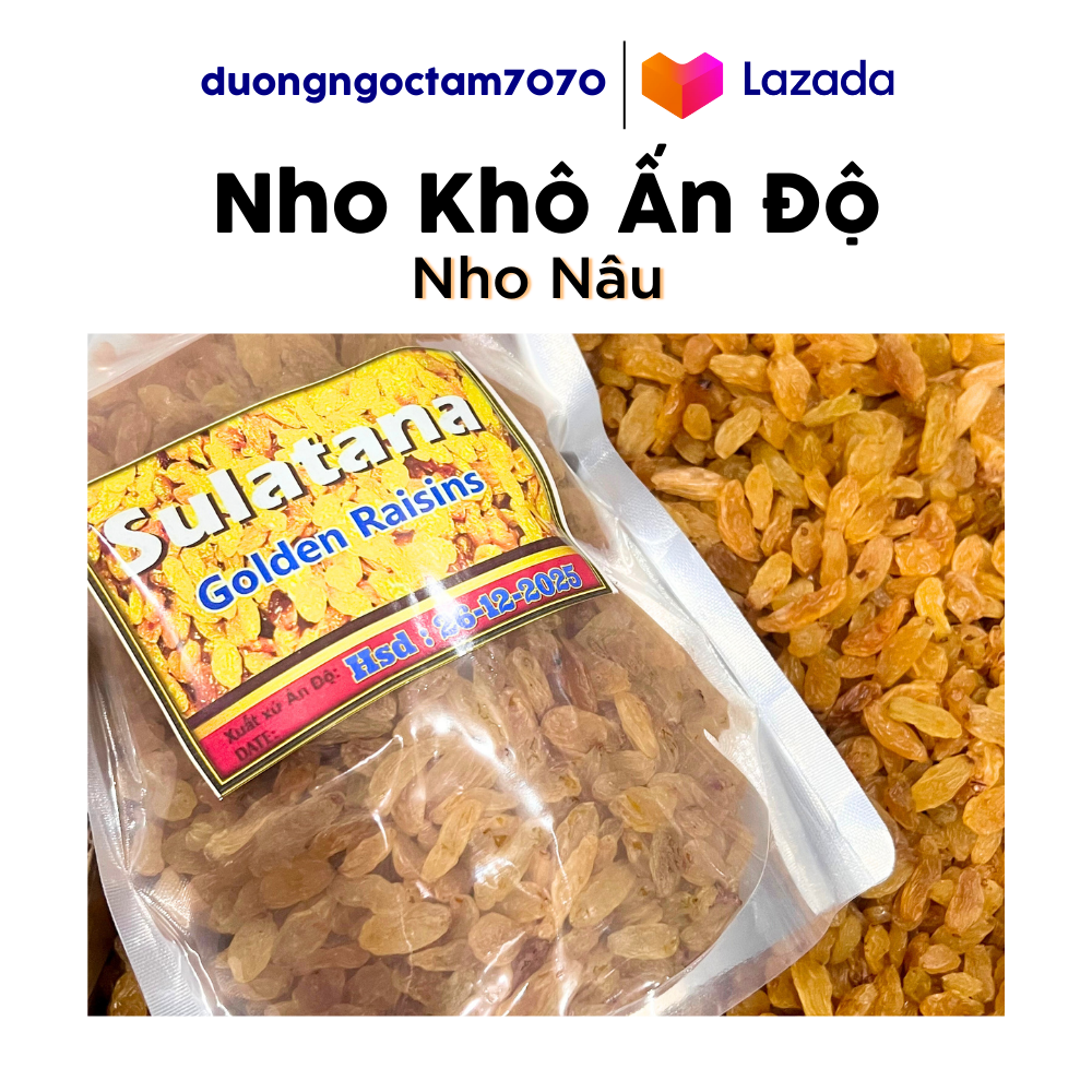 Nho Khô Ấn Độ Loại Ngon
