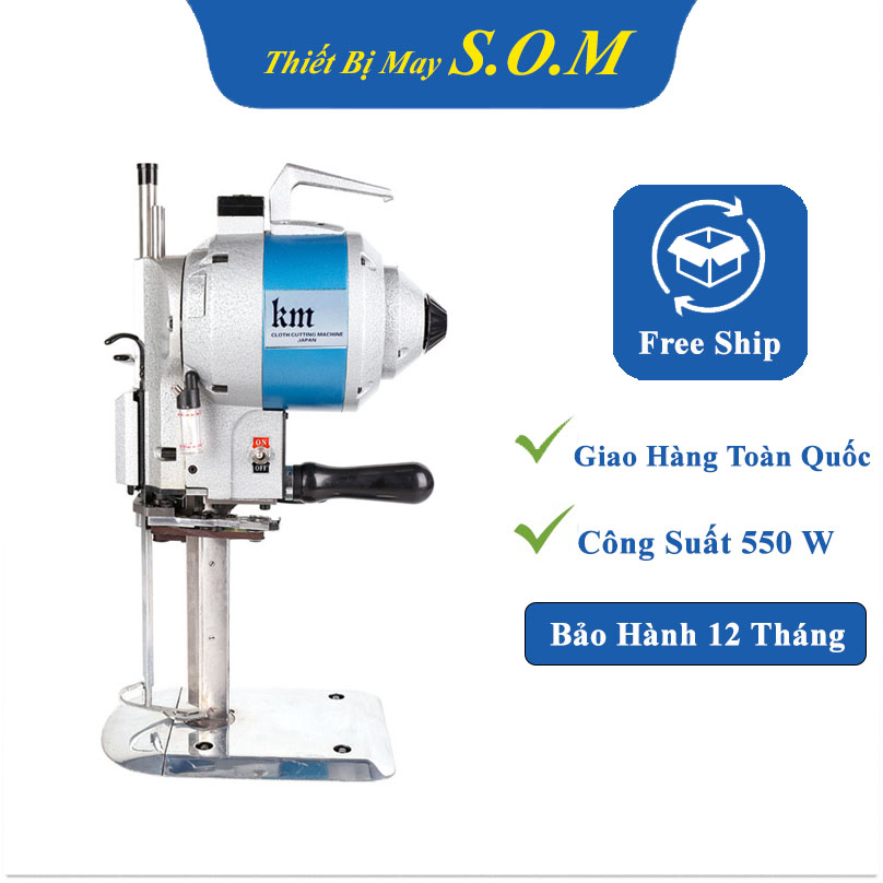 Máy cắt vải đứng KM xanh 8 inch
