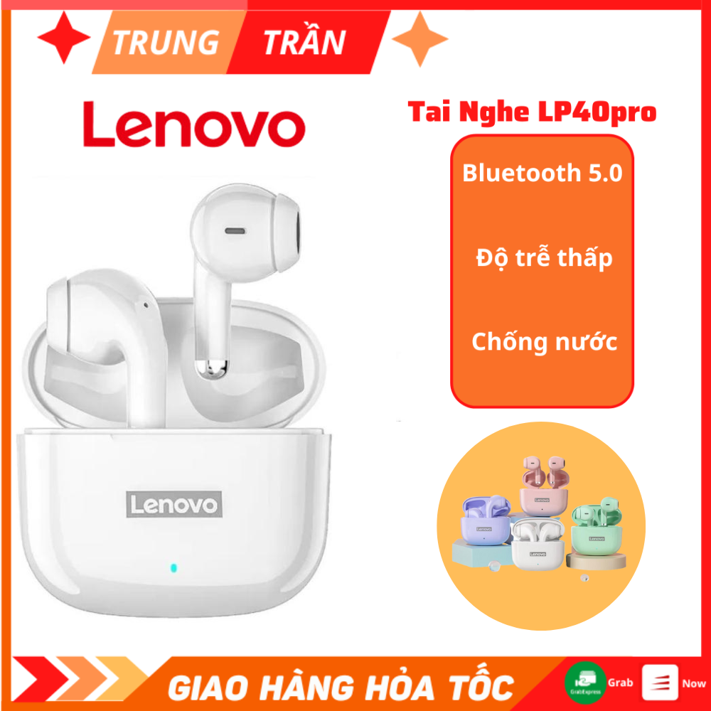 Tai nghe bluetooth Lenovo LP40pro TWS