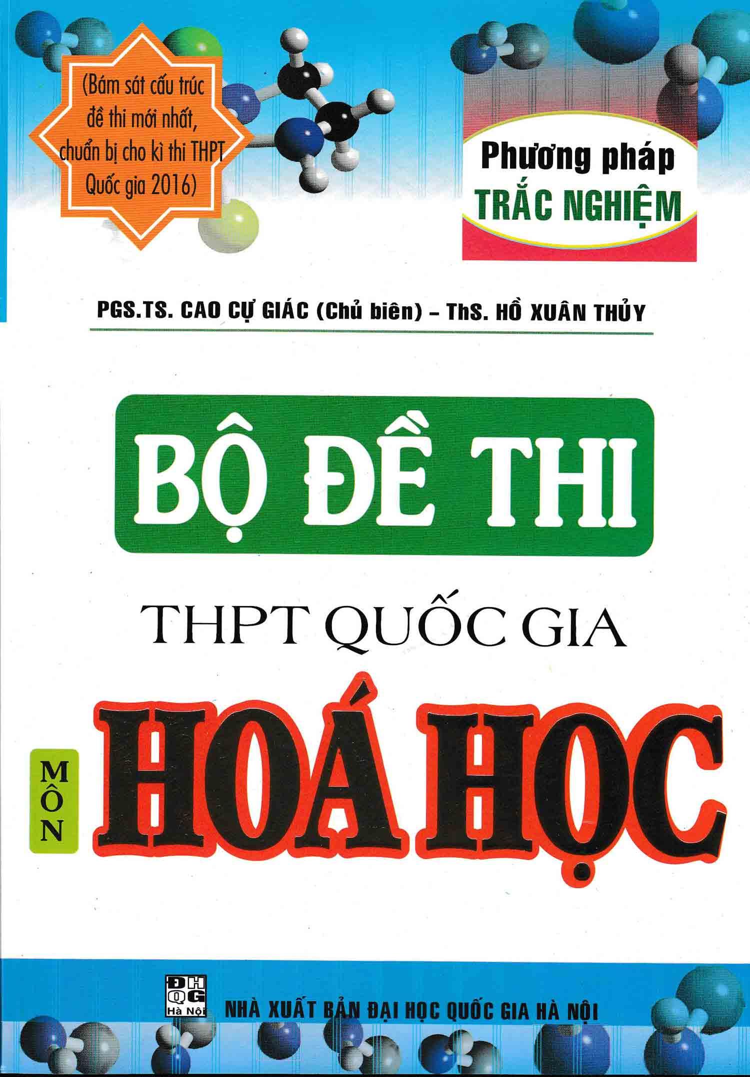 [HCM]Bộ Đề Thi THPT Quốc Gia Môn Hóa Học
