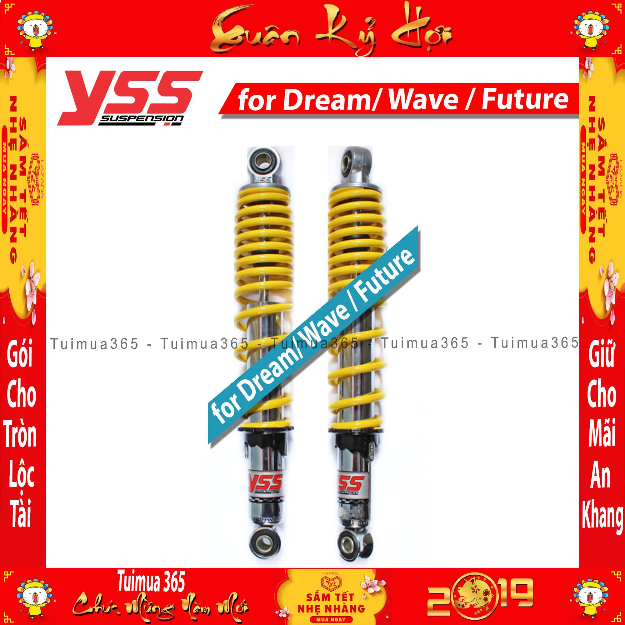 [HCM]Phuộc YSS Nice Crom/Vàng Honda Dream - Wave ( Thái Lan )