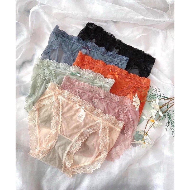 [Được Chọn Màu] Quần Lót Ren Lưới Siêu Sexy Ms263