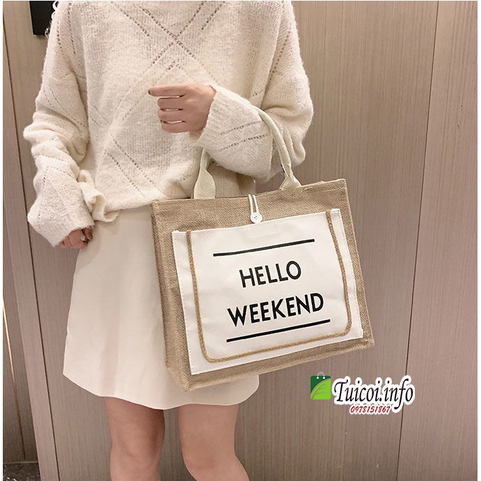 Túi hello weekend hàng loại 1