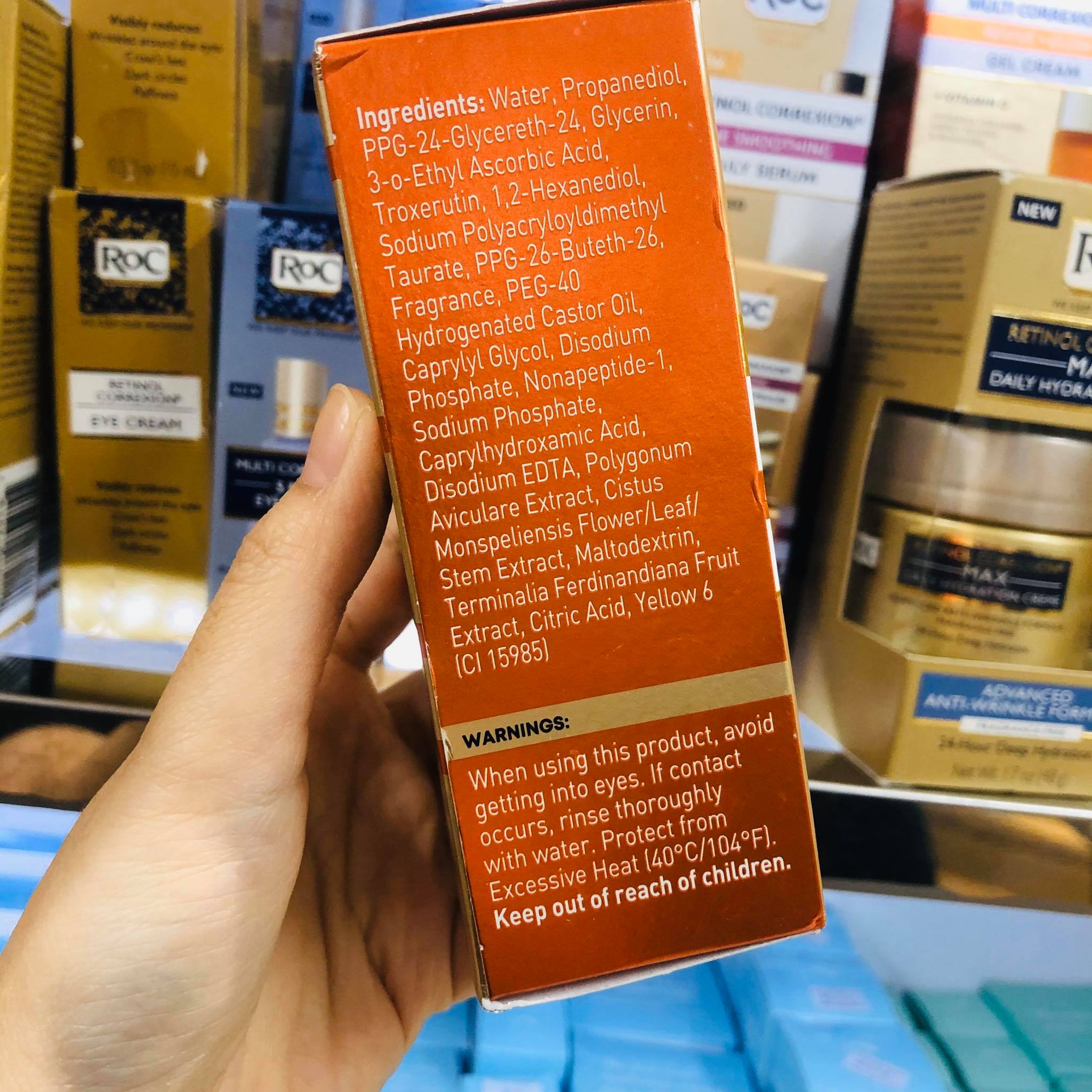 [HCM]Tinh chất  RoC Multi Correxion Revive + Glow Vitamin C Daily Serum (30mL)