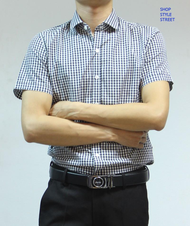 Áo sơ mi nam cộc tay chất đẹp