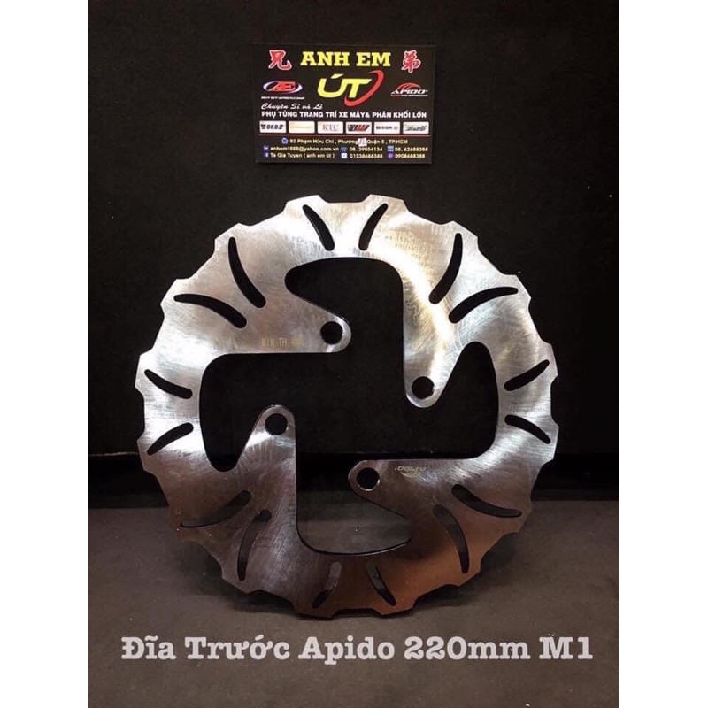Đĩa apido click,vario,sirus 4 lổ đĩa