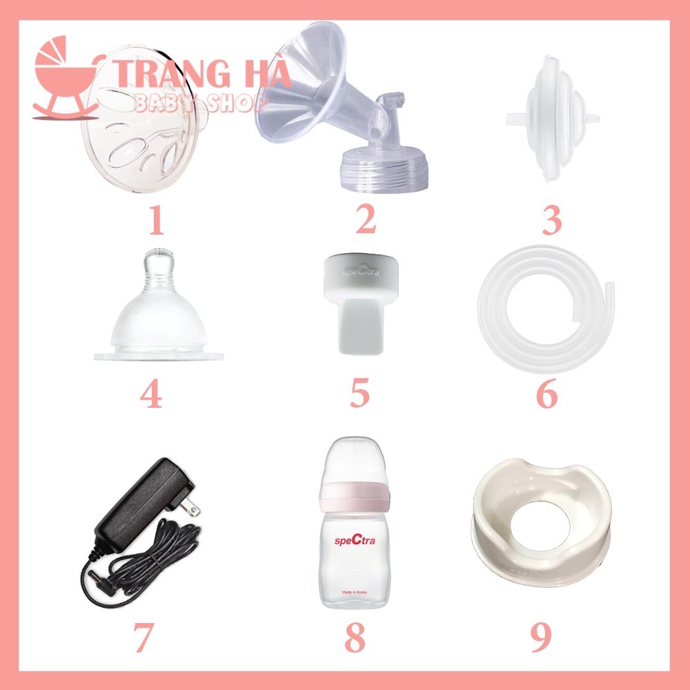 ✔️𝑪𝑯𝑰́𝑵𝑯 𝑯𝑨̃𝑵𝑮 ✔️-Bộ Phụ Kiện Thay Thế Máy Hút Sữa Spectra