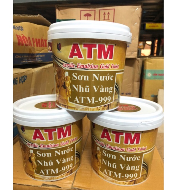 Sơn nước nhũ vàng atm 999