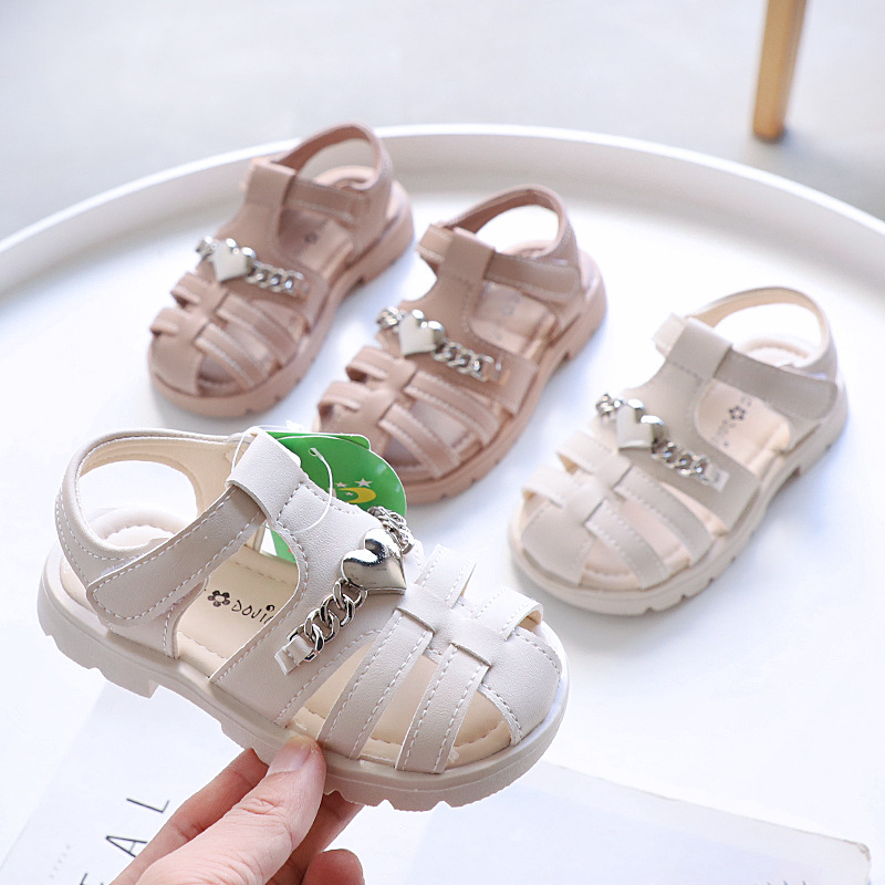 Giày Sandal Dép Quai Hậu Cho Bé Gái Từ 2 Đến 10 Tuổi Siêu Nhẹ Quai Dán |  Lazada.Vn