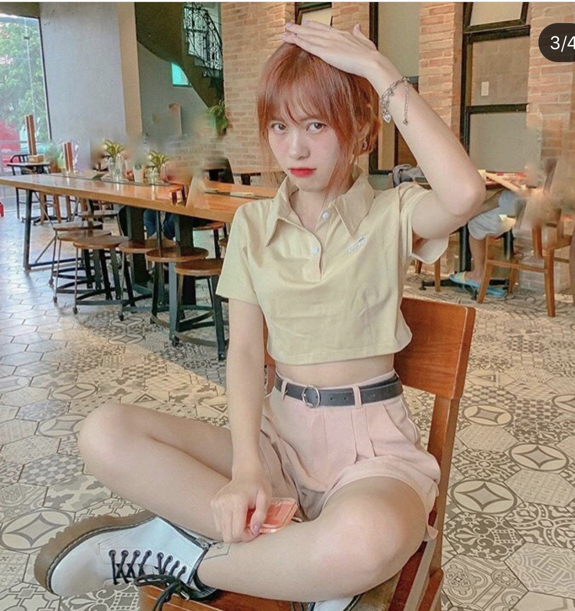Áo CROPTOP PETTER TYHE6U LOGO 2021