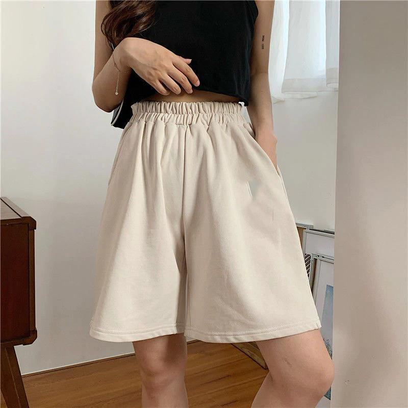 [HCM]Quần shorts lửng thun nữ mẫu basic dễ mặc