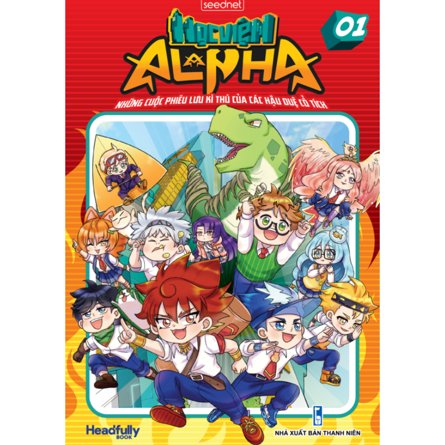 TRUYỆN HỌC VIỆN ALPHA CÓ KÈM QUÀ TẶNG