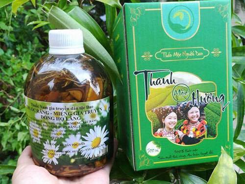 Nước súc miệng ,sâu răng.... thanh mộc hương