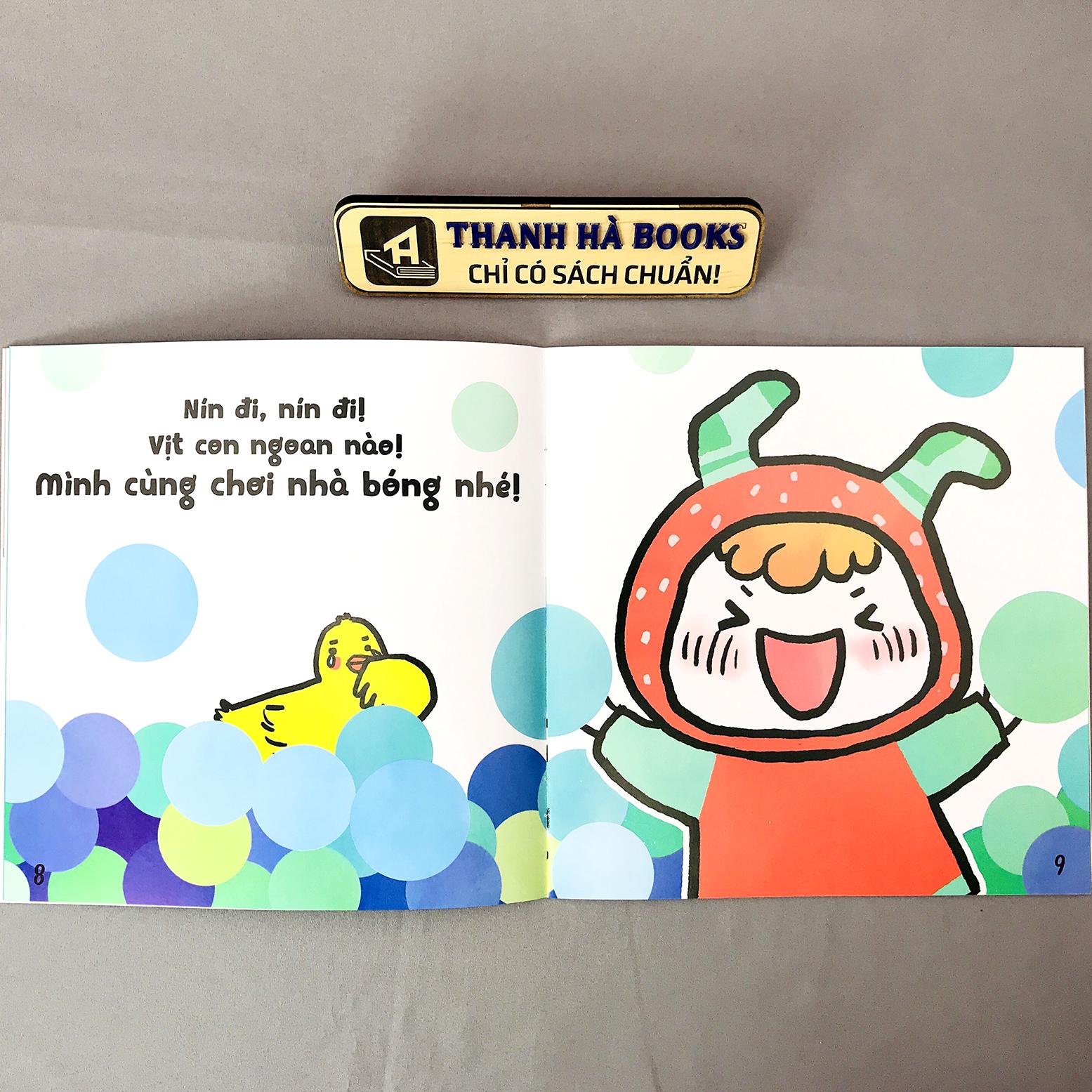 Sách - Ehon Bé Vui - Bé Khỏe (1-6 tuổi) - Bộ 10 quyển