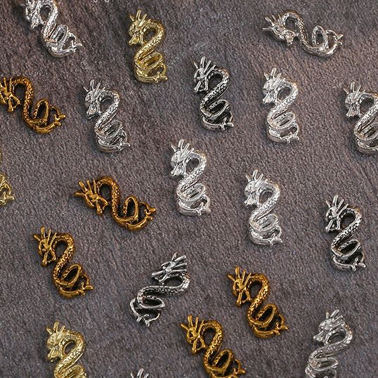 Charm Rồng Đính Móng Tết 2024