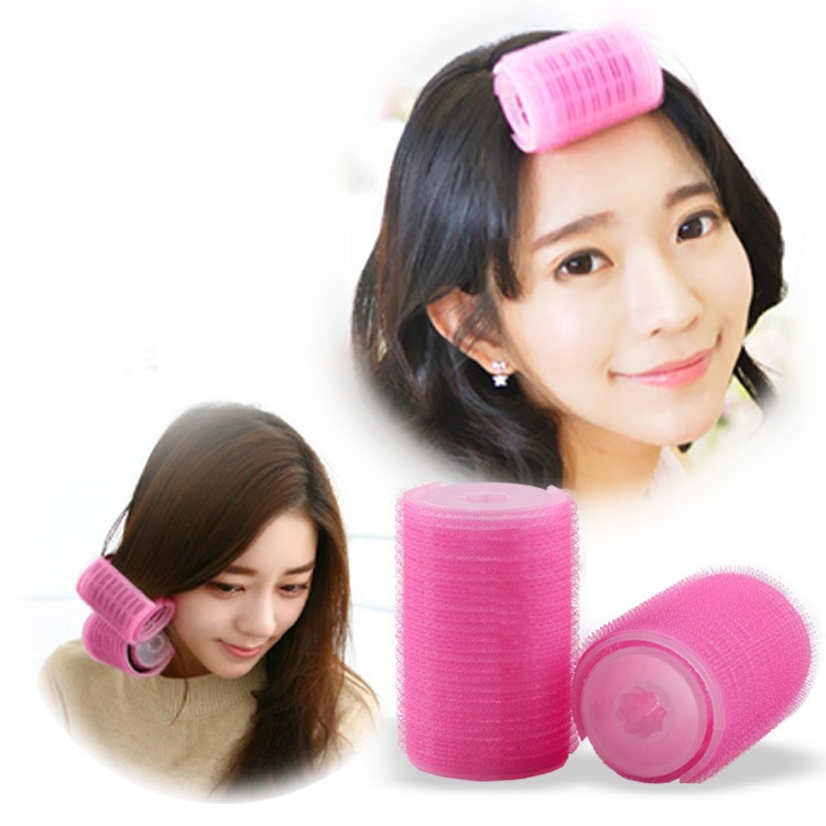 [HCM]Combo 6 Lô Cuốn Tóc Tạo Kiểu Tự Dính Tháo Rời Size nhỏ