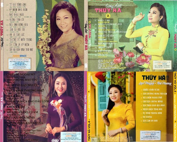 Bộ 4 Đĩa CD Thúy Hà