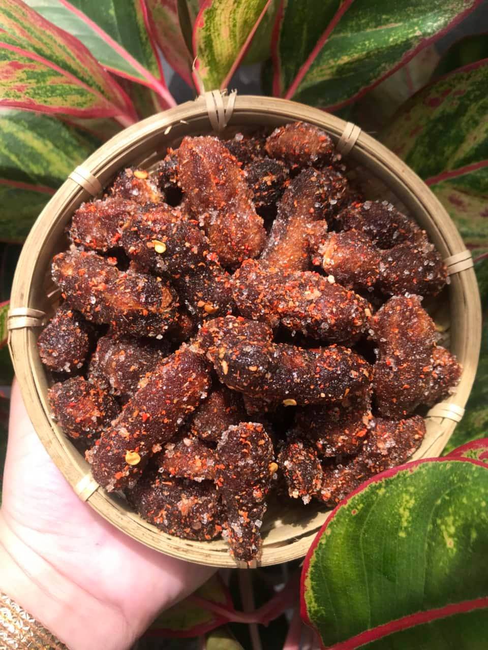 Me Lào Chính Gốc Lắc Muối Ớt Cực Ngon - 100G