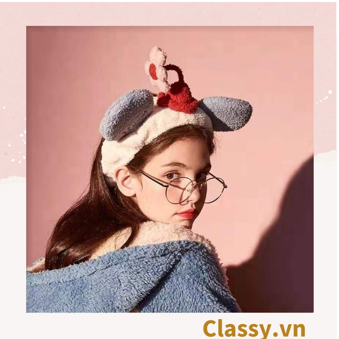 Classy Băng đô, bờm tóc trang điểm make up trái đào dễ thương