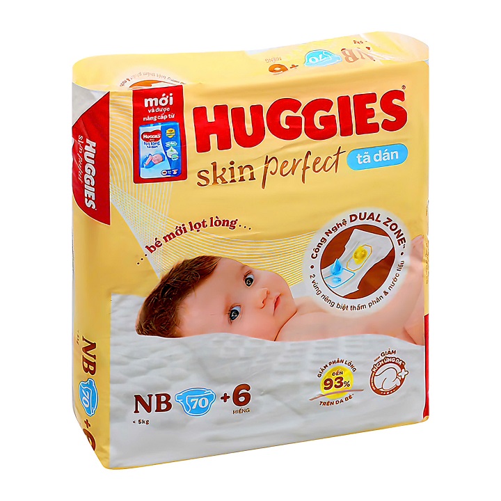 Bỉm/Tã Dán Huggies NB70. S54, NB108
