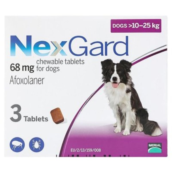 [HCM] Một viên Nexgard phòng và diệt ngoại KST dành cho cún từ 10-25kg