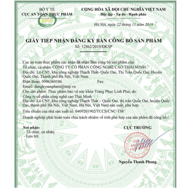 Tràng Phục Linh Plus - Lọ 80 Viên