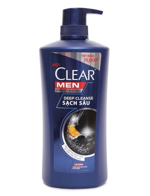Dầu Gội Clear Men Deep Cleanse Sạch Sâu (650g) giá rẻ
