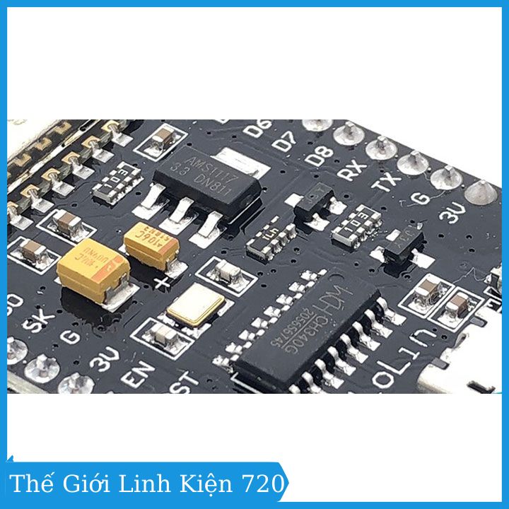 Module IOT ESP8266 ESP-12E CH340 V3 cổng nối tiếp
