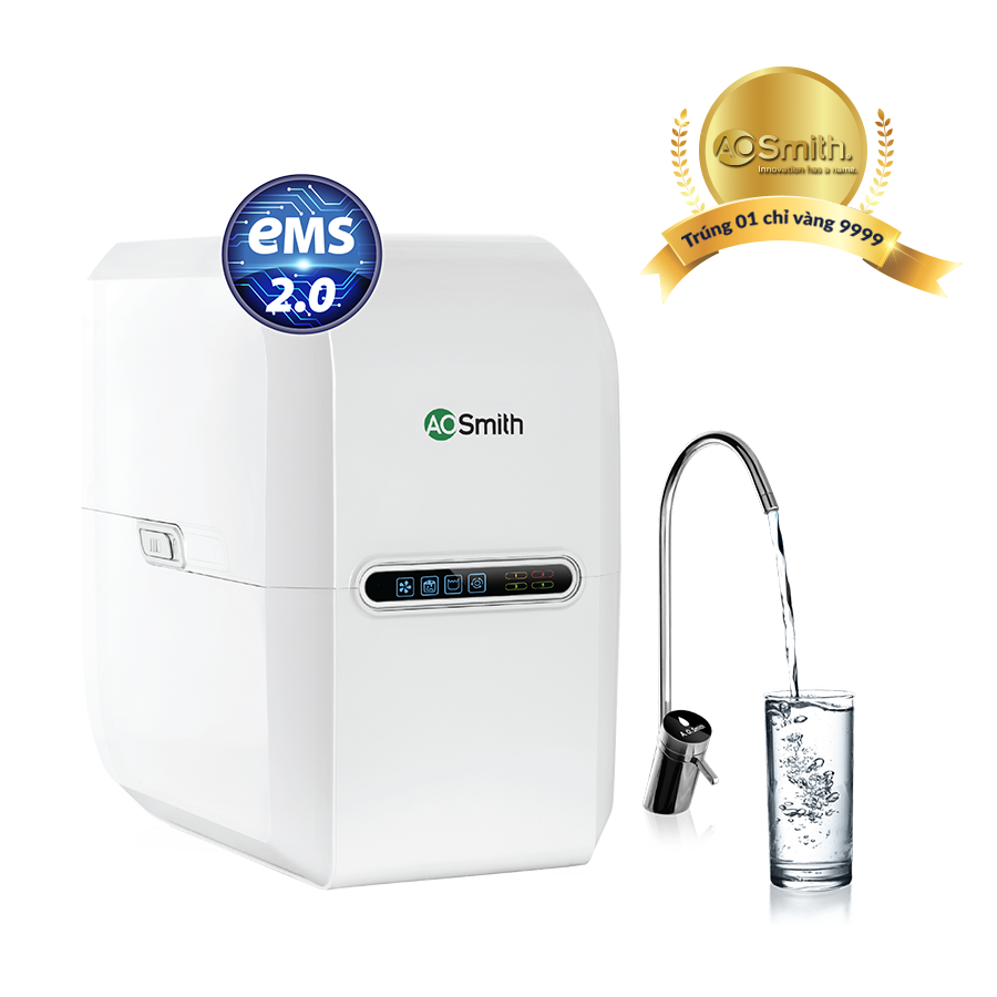 Máy lọc nước AOSmith G2 - Miễn phí lắp đặt, BH chính hãng 12 tháng