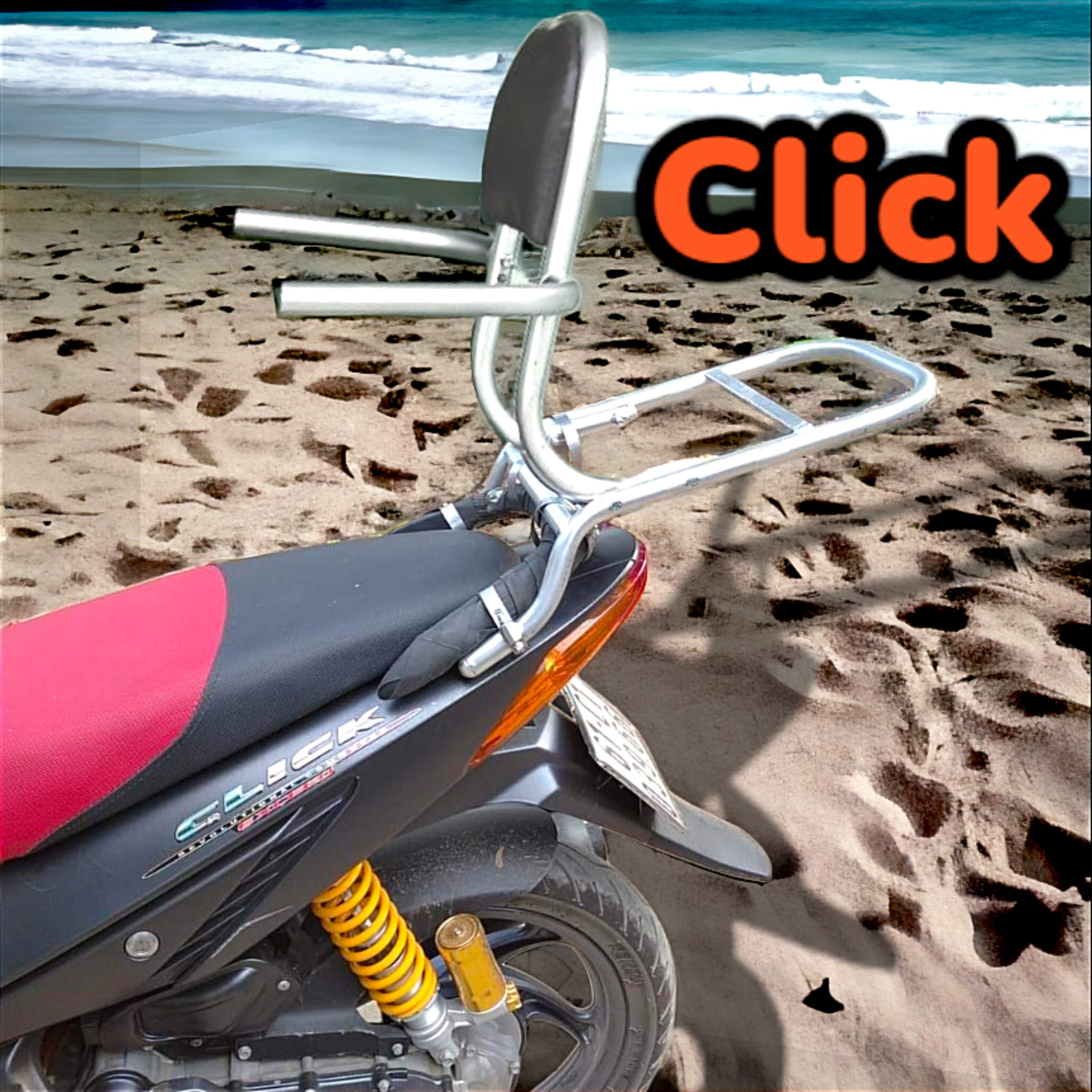 ( tặng lót tay) baga phượt cho xe CLICK