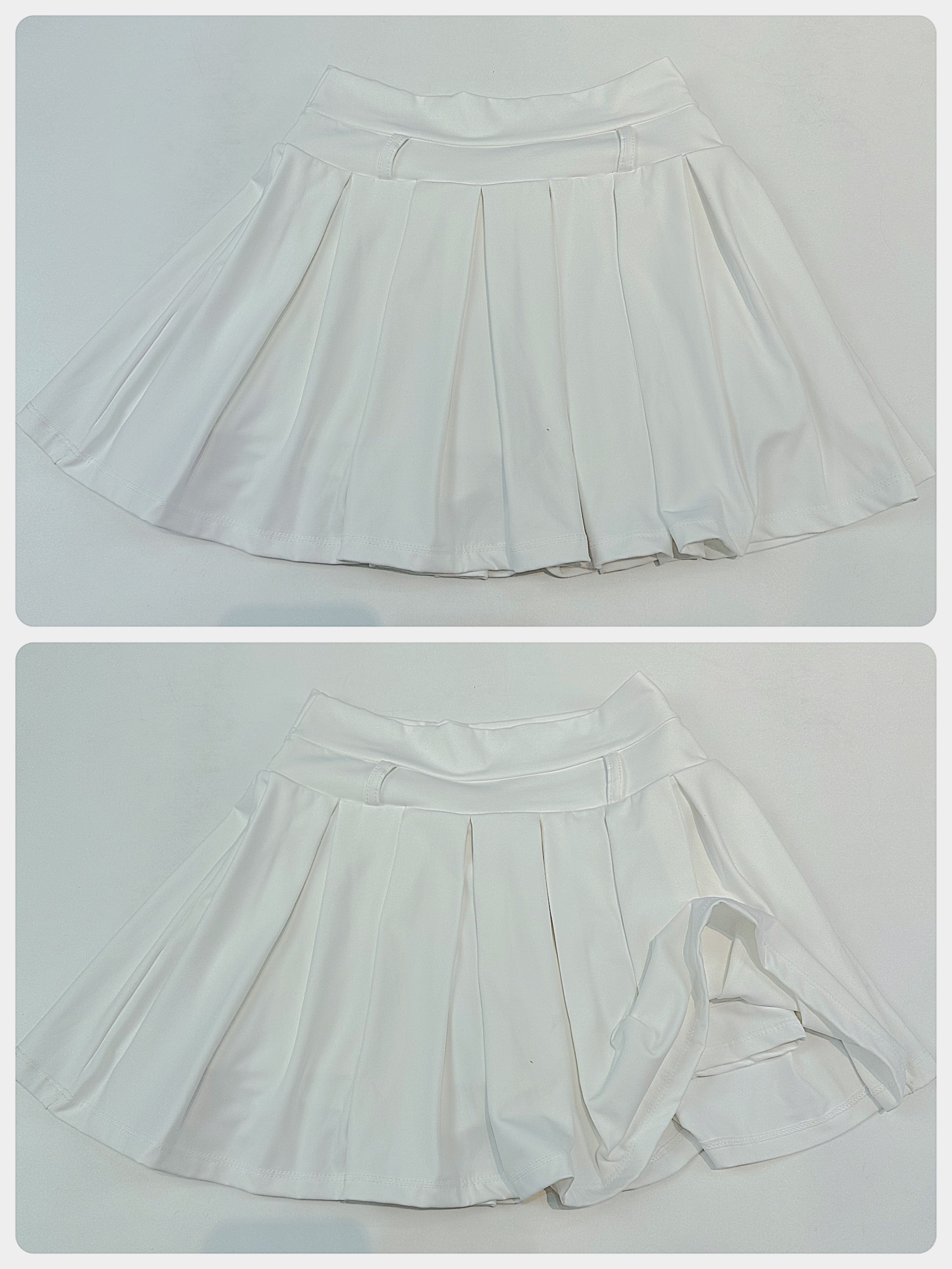 Chân váy tennis xếp ly 2 lớp đi tập cực xinh