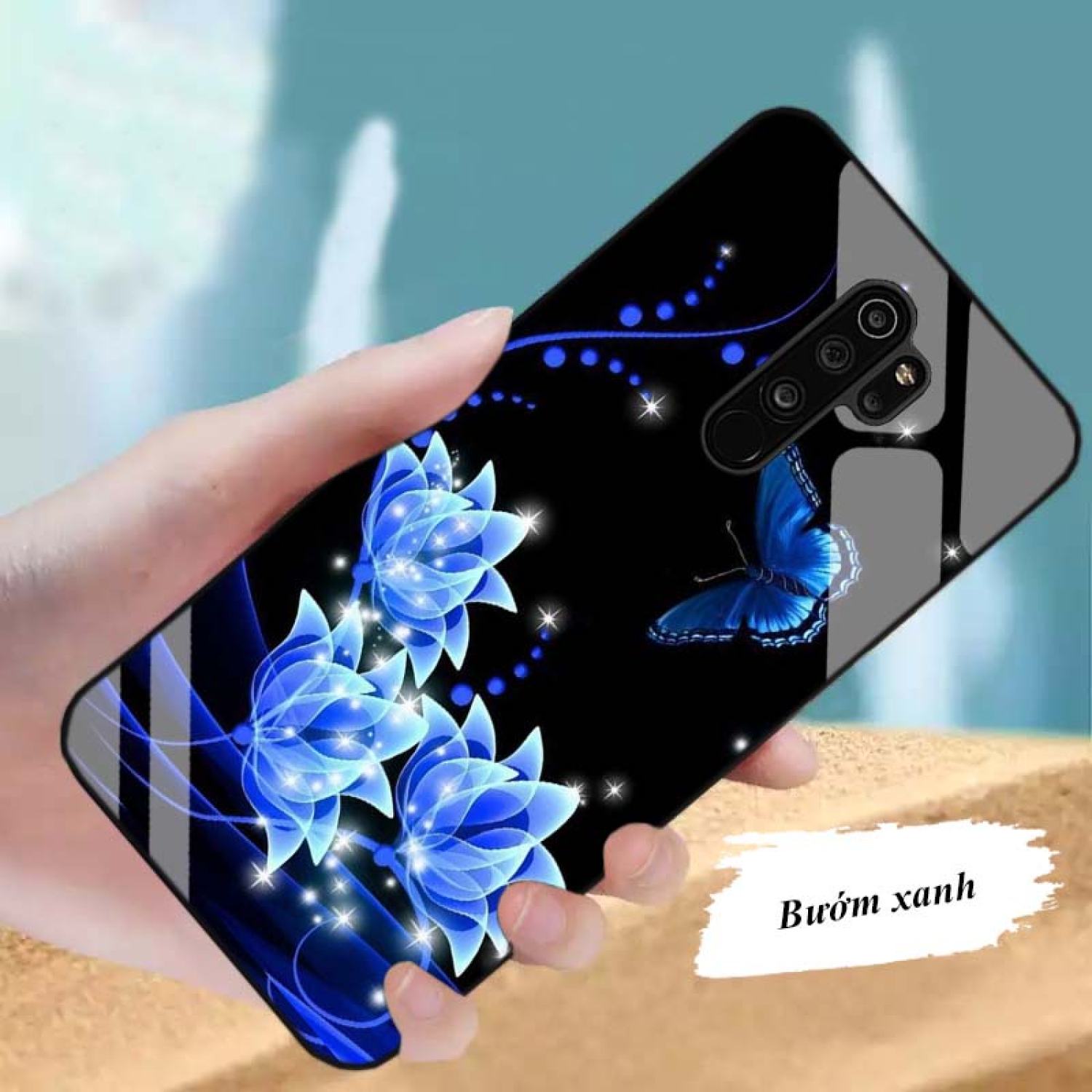 Ốp xiaomi redmi 9, note 8 pro lưng kính cường lực cao cấp mới ƞhất