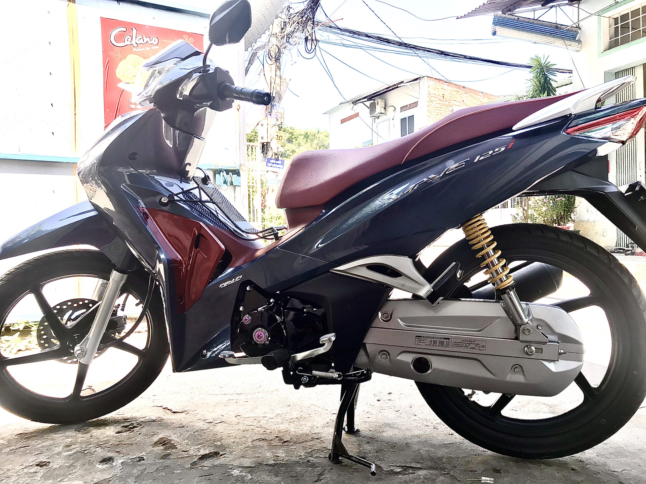 [HCM]nhựa nhám đỏ wave 125i ( 2017 -2022)
