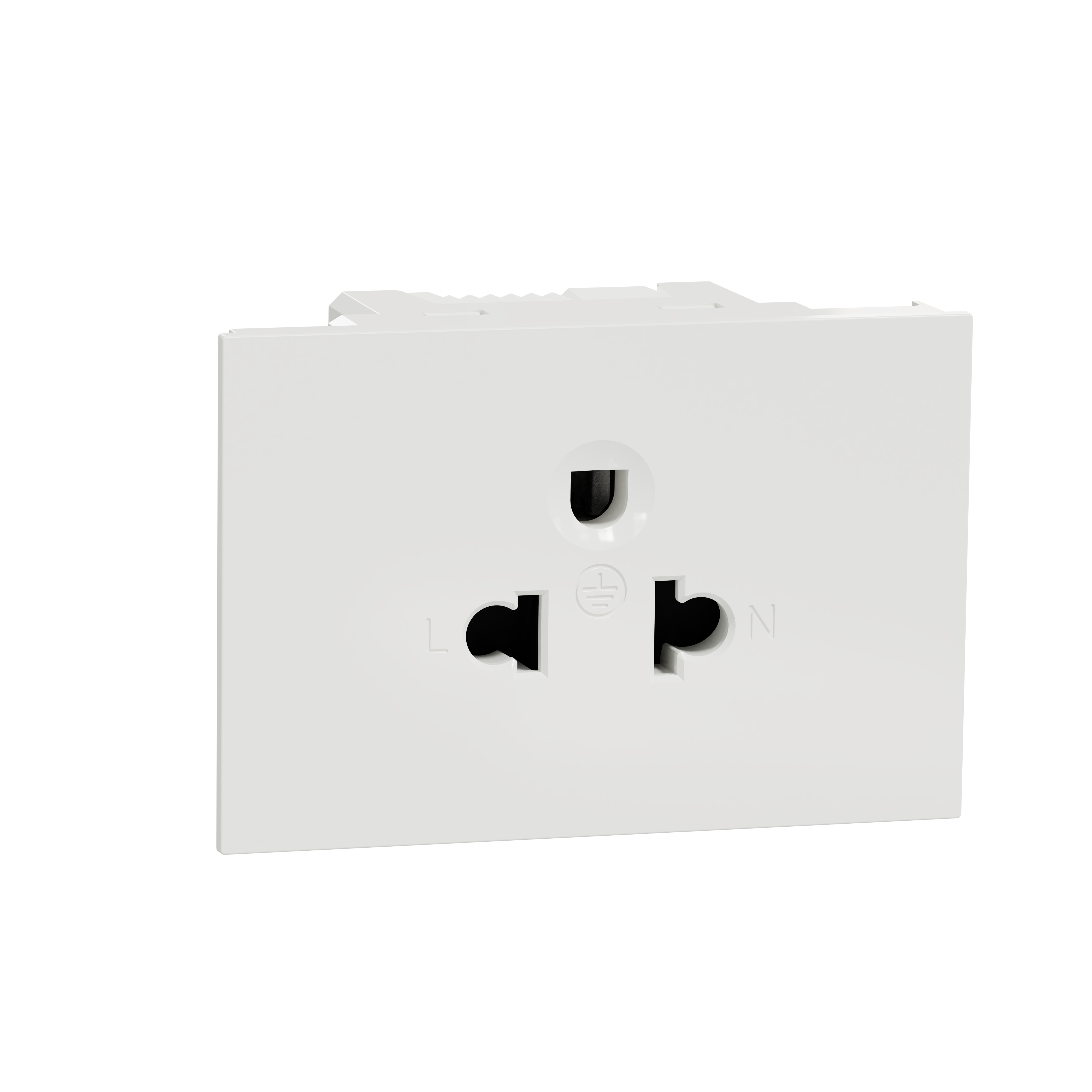 Ổ cắm đơn 3 chấu 16A, size 2S AvatarOn A - Schneider Electric - M3T426UST-WE