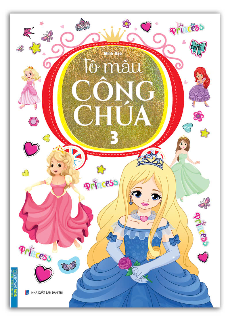 Sách - Túi Tô màu công chúa ( 5 cuốn )