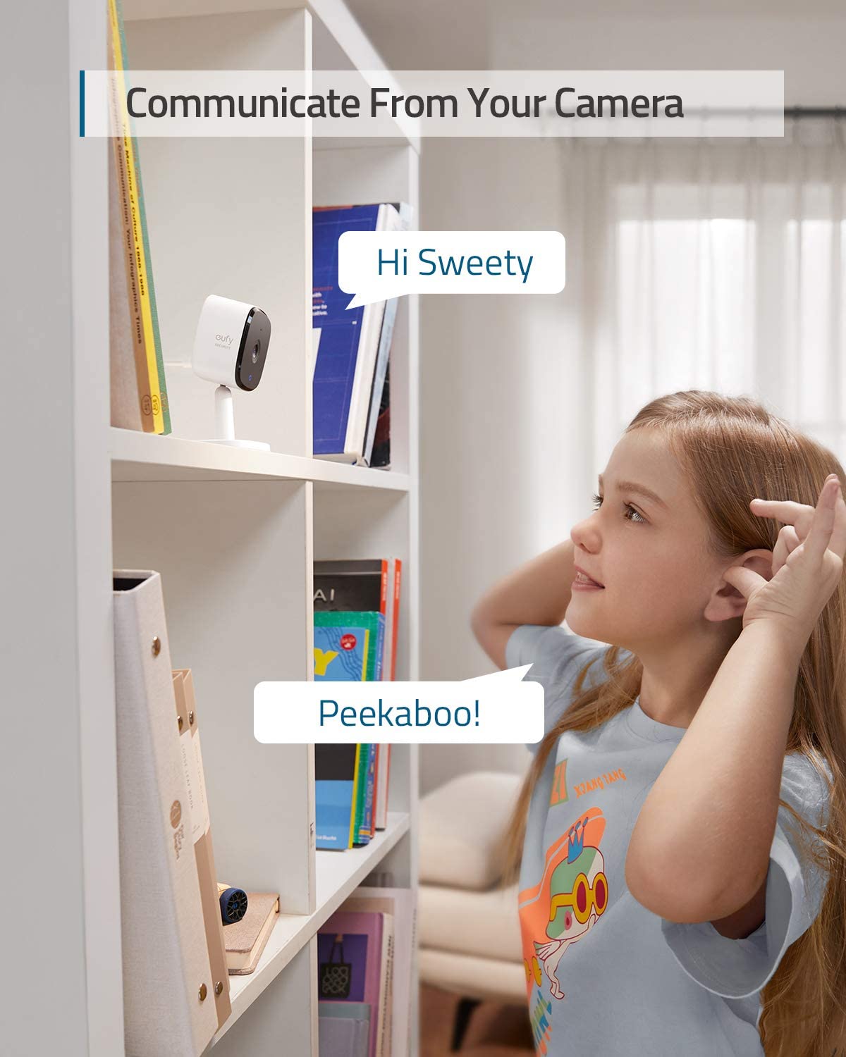 [HCM]Camera an ninh eufy Security Indoor Cam 2K - hãng con của ANKER