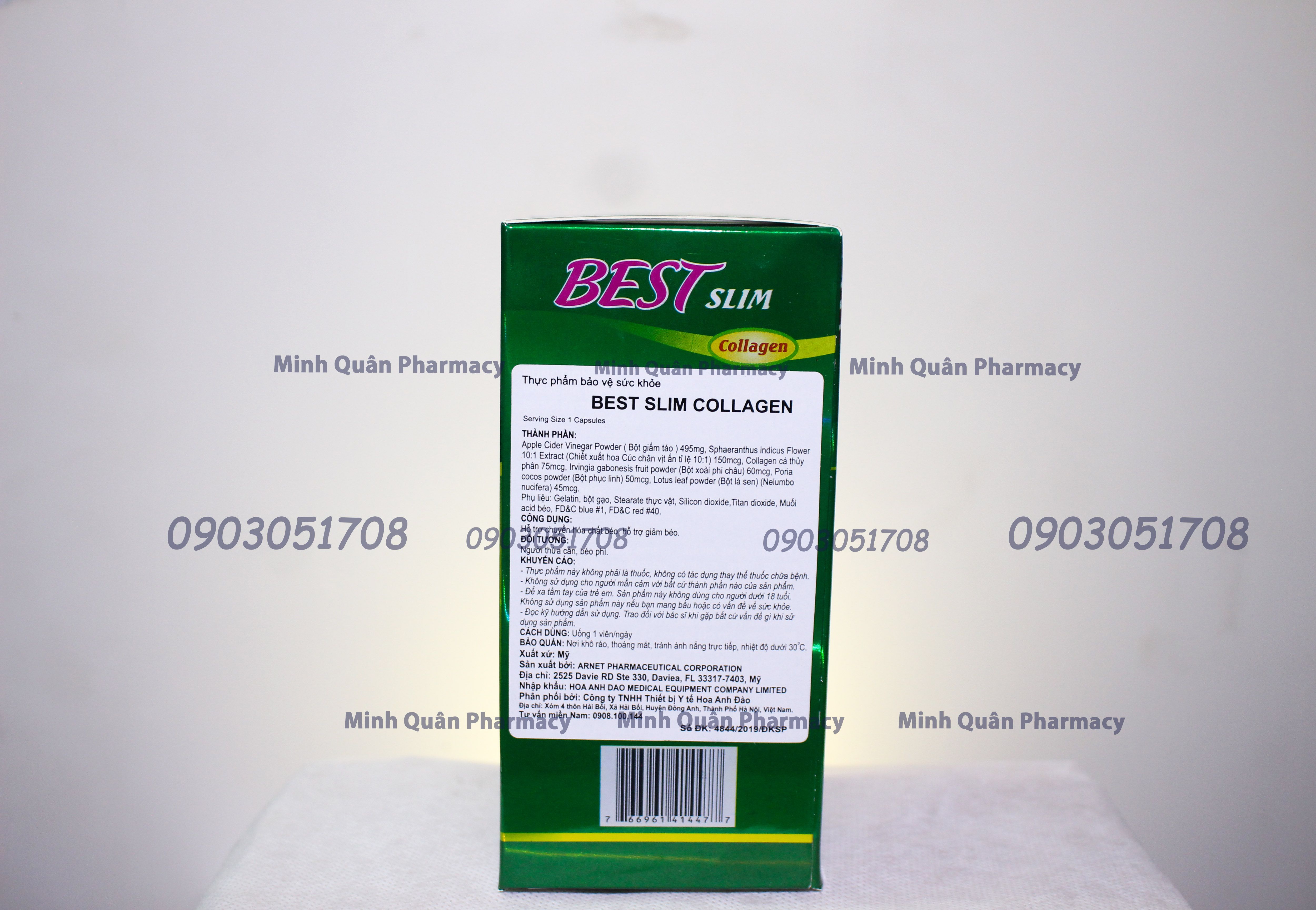 Giảm cân Best Slim Collagen cho cơ địa lờn