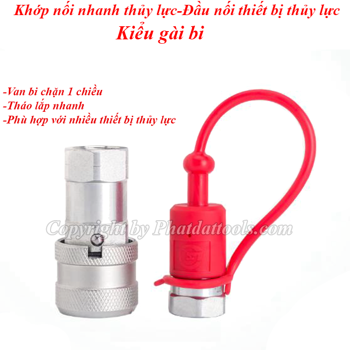 Đầu nối nhanh thủy lực