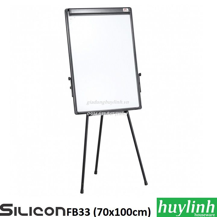 [HCM]Bảng Flipchart Silicon FB33 (70 x 100cm) - 3 chân