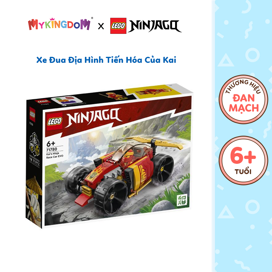 Đồ chơi lắp ráp lego ninjago xe đua địa hình tiến hóa của kai 71780