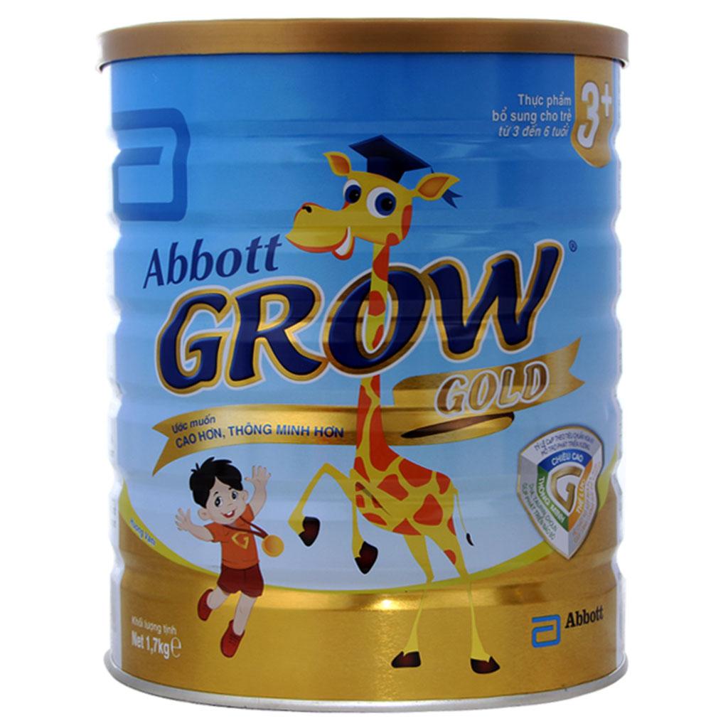 [CHÍNH HÃNG] Sữa Bột Abbott Grow Gold 3+ Hộp 1,6kg (Cho trẻ 3~6 tuổi)