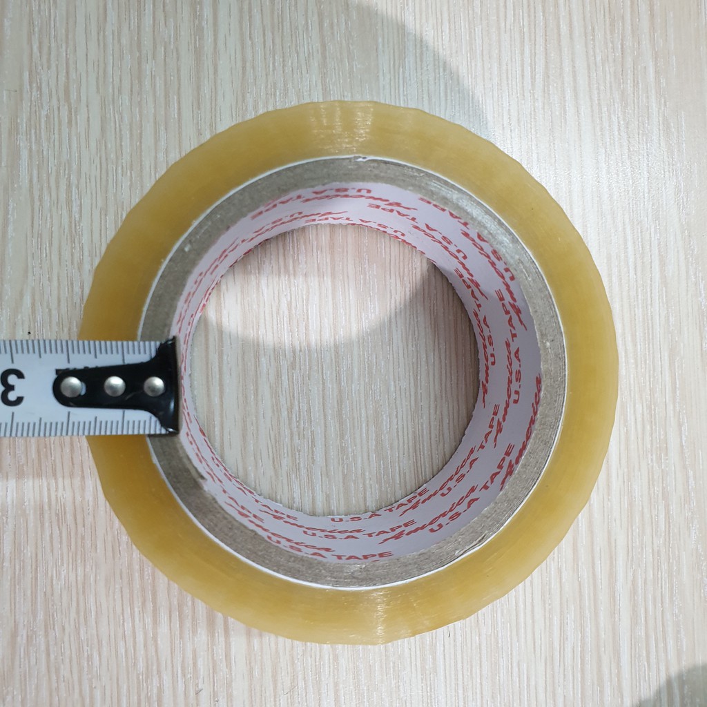 Cuộn Băng Keo Trong OPP 100 Yard (200gr/Cuộn, Khổ 48mm)