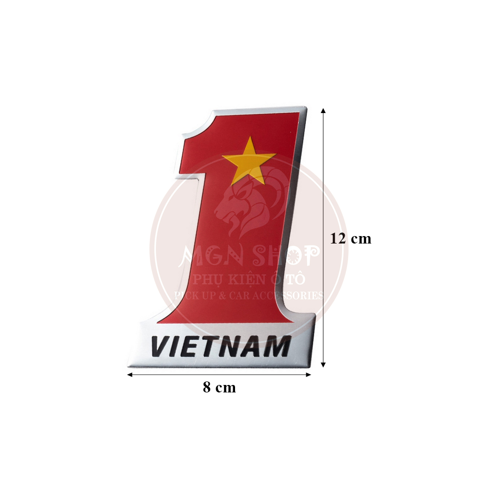 [Decal] [cờ Việt Nam] Alumium