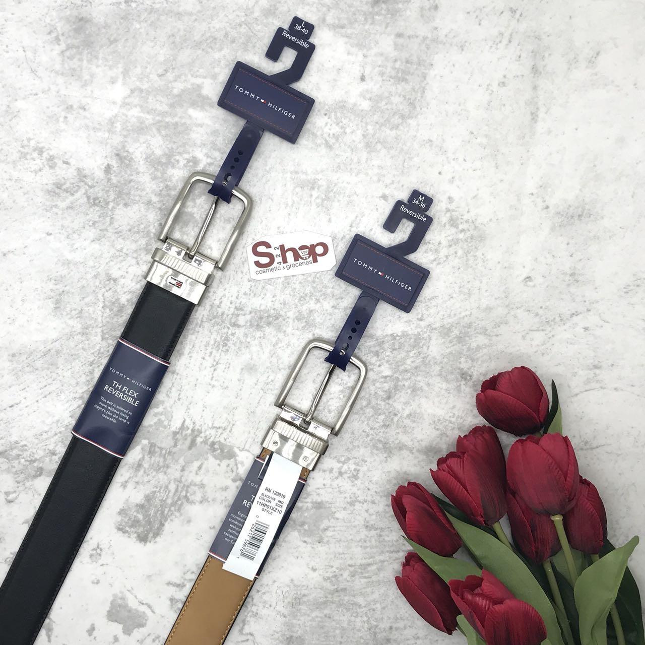 Dây Nịt Nam Tommy Hilfiger TH Flex Reversible L