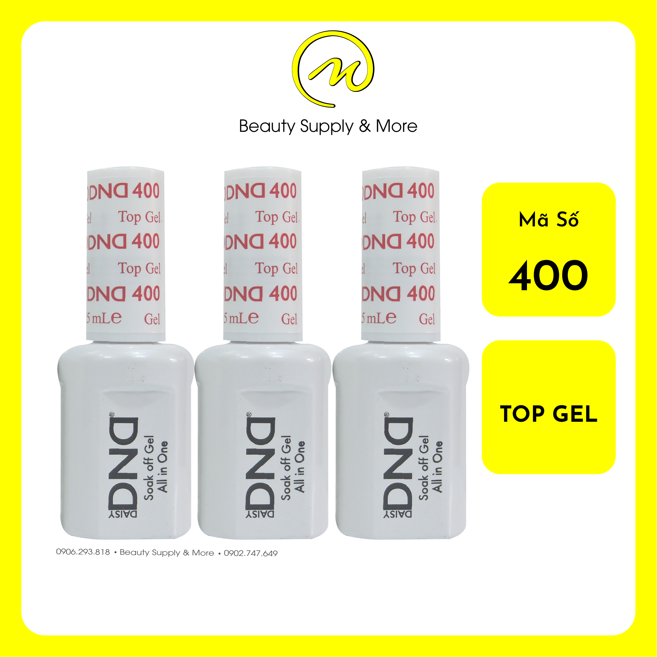 SƠN GEL Base Top DND/TOP/BASE CỦA MỸ