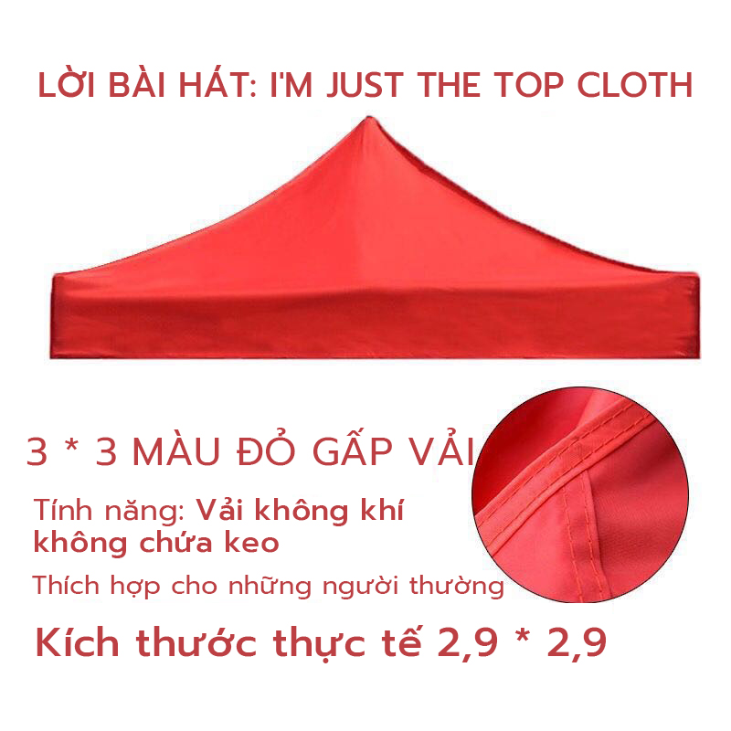 Nhà bạt di động nhiều kích thước 3m x 3m che mưa, che gió, làm sự kiện