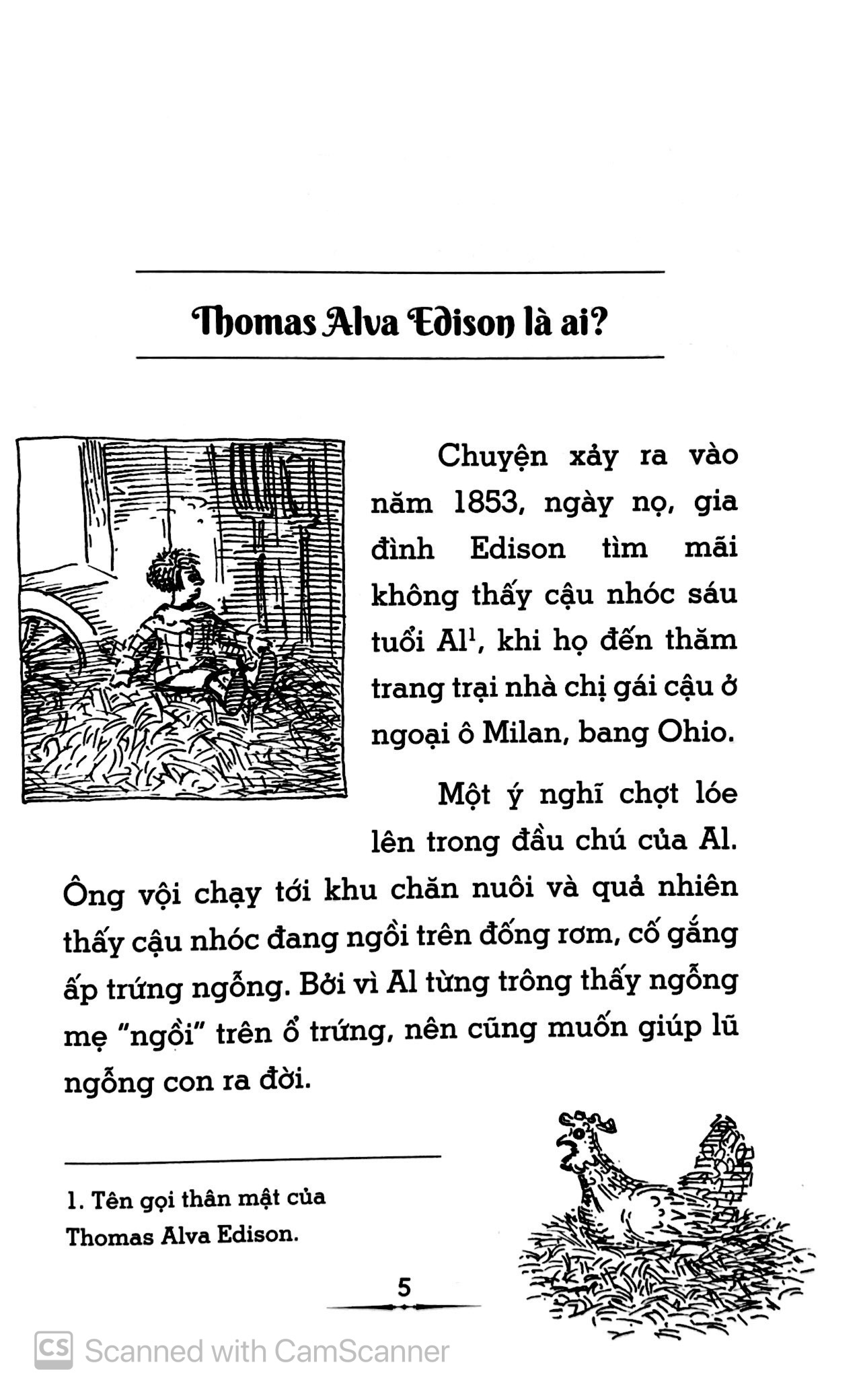 Sách - Who was : Thomas alva edison là ai? 39k