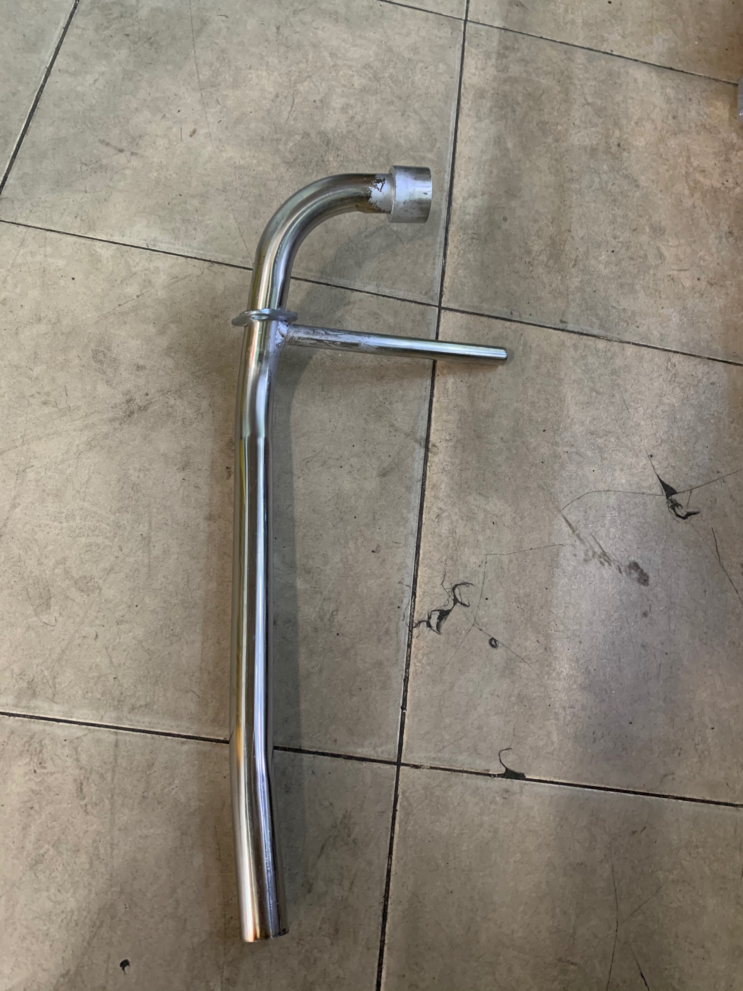 Cổ pô sirus ống hơi size zin inox