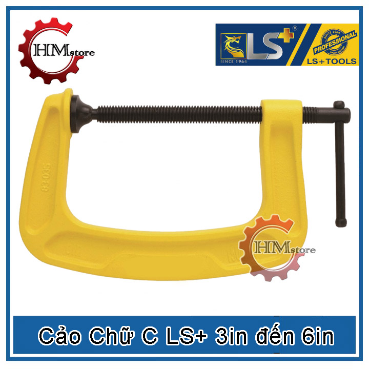 Cảo Chữ C 3inch LS+ - Cảo Kẹp Chữ C 3inch , Chất Liệu Thép Hợp Kim ...
